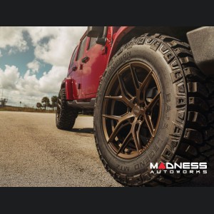 Jeep Wrangler JK Custom Wheels - HF-5 by Vossen - Satin Bronze