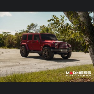 Jeep Wrangler JK Custom Wheels - HF-5 by Vossen - Satin Bronze