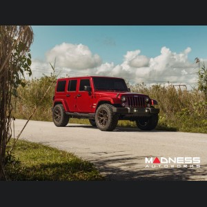 Jeep Wrangler JK Custom Wheels - HF-5 by Vossen - Satin Bronze