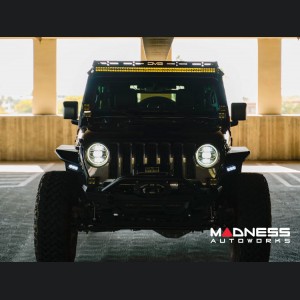 Jeep Wrangler JL Windshield Light Bar Mount - 50in LED Mount