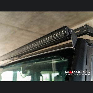 Jeep Wrangler JL Windshield Light Bar Mount - 50in LED Mount