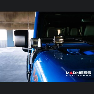 Jeep Wrangler JL A Pillar Pod Led Light Mount - 392 / Mojave Models