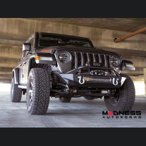 Jeep Wrangler JL Front Bumper - FS-1 Series Stubby - Winch Mount