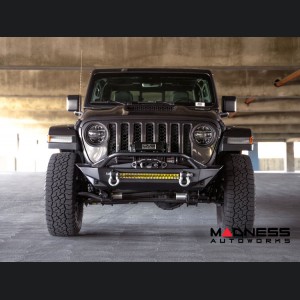 Jeep Wrangler JL Front Bumper - FS-1 Series Stubby - Winch Mount