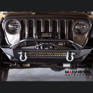 Jeep Wrangler JL Front Bumper - FS-1 Series Stubby - Winch Mount