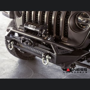 Jeep Wrangler JL Front Bumper - FS-1 Series Stubby - Winch Mount