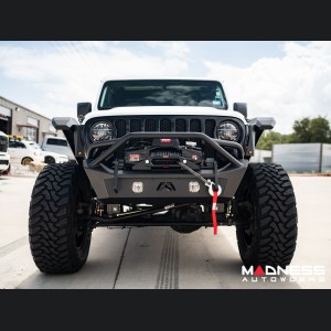 Jeep Wrangler JL Fender Flares - Fab Fours - Front - Mid Width Flare For Base System