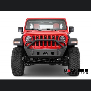 Jeep Wrangler JL Front Bumper - Fab Fours - Stubby - w/ Guard