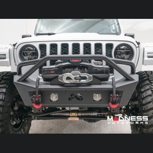 Jeep Gladiator Front Bumper - Fab Fours - Stubby - w/ Guard