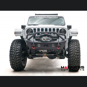 Jeep Wrangler JL Front Bumper - Fab Fours - Stubby - w/ Guard