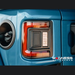 Jeep Wrangler JL Tail Lights - Flush Mount -LED - Red Lens