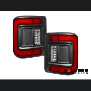 Jeep Wrangler JL Tail Lights - Flush Mount -LED - Red Lens