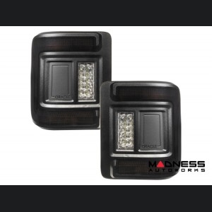 Jeep Wrangler JL Tail Lights - Flush Mount -LED - Smoked Lens