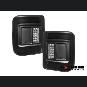 Jeep Wrangler JL Tail Lights - Flush Mount -LED - Smoked Lens