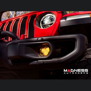 Jeep Gladiator JT LED Fog Light Kit - 4Banger Series - Morimoto - NCS/Wide/Yellow