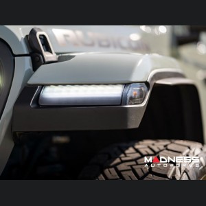 Jeep Wrangler JL LED Fender Light Kit - BX LED Series - Morimoto - Smoked