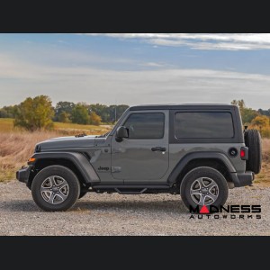 Jeep Wrangler JL Side Steps - Nerf Steps - Rough Country - 2 Door