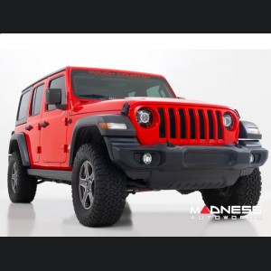 Jeep Wrangler JL Side Steps - Power Running Boards - Rough Country - E-Boards - Lighted