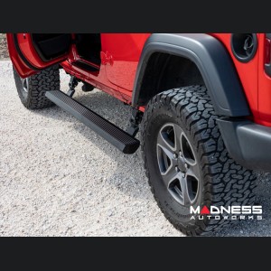 Jeep Wrangler JL Side Steps - Power Running Boards - Rough Country - E-Boards - Lighted