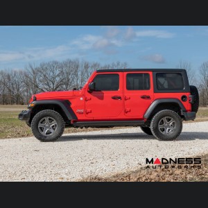 Jeep Wrangler JL Side Steps - Power Running Boards - Rough Country - E-Boards - Lighted