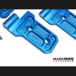 Jeep Wrangler JL Billet Door Hinges - Aluminum - Blue