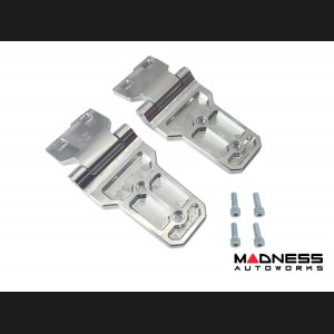 Jeep Wrangler JL Billet Hood Hinges - Aluminum - Raw