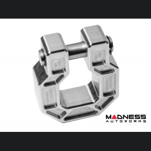 Jeep Wrangler JL Billet D-Ring - Royal Show Shackle - Aluminum - Raw - Single