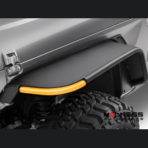 Jeep Gladiator JT Fender Flare - Front - Rugged Ridge - Metal Max