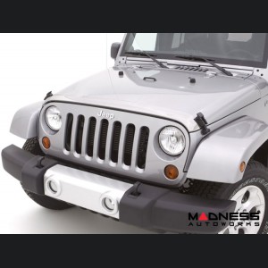 Jeep Gladiator JT Hood Shield - AVS Aeroskin - Chrome 