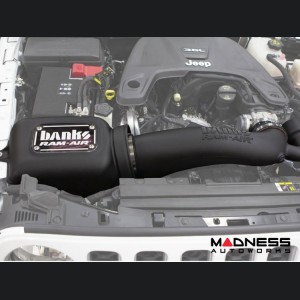 Jeep Wrangler JL Performance Air Intake - 3.6L V6 - Ram-Air by Banks Power 