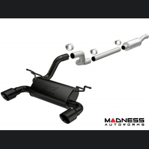 Jeep Wrangler JL 2.0L Performance Exhaust by Magnaflow - Dual Split Rear Exit - Black Coated Tip - Cat-Back