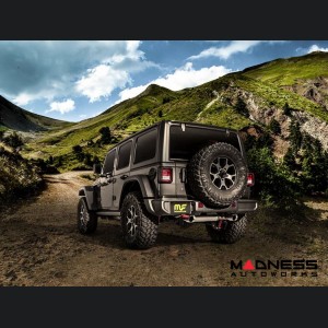 Jeep Wrangler JL 2.0L Performance Exhaust by Magnaflow - Dual Split Rear Exit - Stainless Steel Tip - Cat-Back