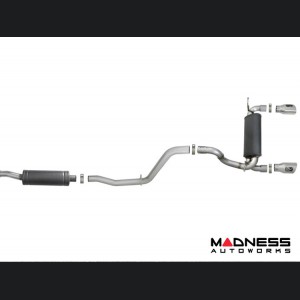 Jeep Wrangler JL 3.6L Performance Exhaust System - Cat Back - Dual Exit - AFE - 2.5" - Polished Tips