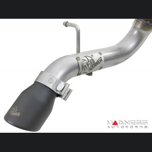 Jeep Wrangler JL 3.6L 4 Door Performance Exhaust System - Cat Back - Mach Force - AFE - 2.5" - Black Tip