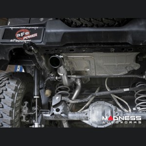 Jeep Wrangler JL 3.6L 4 Door Performance Exhaust System - Cat Back - Mach Force - AFE - 2.5" - Black Tip