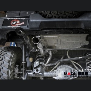 Jeep Wrangler JL 3.6L 4 Door Performance Exhaust System - Cat Back - Mach Force - AFE - 2.5" - Polished Tip