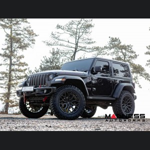 Jeep Wrangler JL Custom Wheels - HF-2 by Vossen - Satin Black