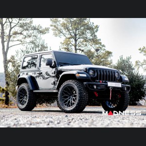 Jeep Wrangler JL Custom Wheels - HF-2 by Vossen - Satin Black