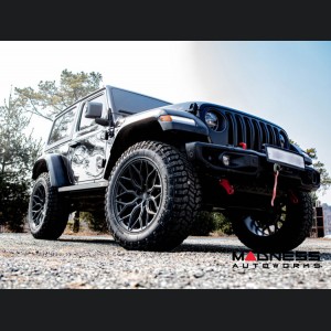 Jeep Wrangler JL Custom Wheels - HF-2 by Vossen - Satin Black