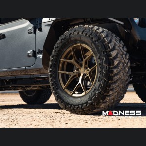 Jeep Wrangler JL Custom Wheels - HF-5 by Vossen - Satin Bronze