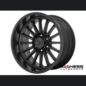 Jeep Custom Wheels (1) - XD - Whiplash - 20"x10" - Satin Black