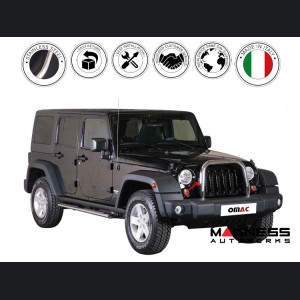 Jeep Wrangler JK Front Bumper Guard - Bull Bar - Chrome