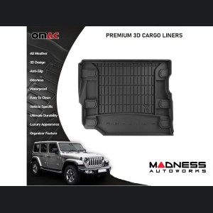 Jeep Wrangler JL Cargo Liner - Pro Line - Black - 4 Door