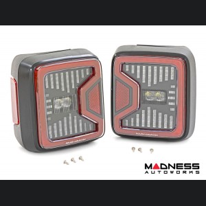 Jeep Wrangler JL Tail Lights - LED - Rough Country