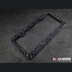 License Plate Frame - 100% Forged Carbon Fiber