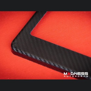 License Plate Frame - 100% Genuine Carbon Fiber