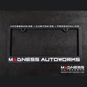 MADNESS Autoworks License Plate Frame (x1)