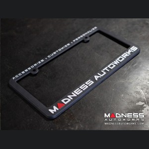 MADNESS Autoworks License Plate Frame (x1)