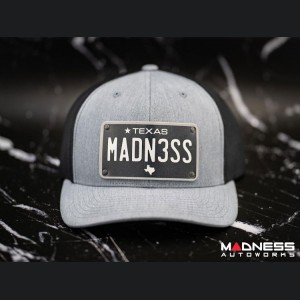 Cap - Trucker Style - w/ Texas Black Plate + MADN3SS 