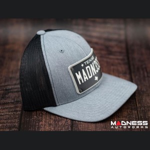 Cap - Trucker Style - w/ Texas Black Plate + MADNESS 